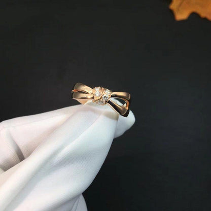 ¡®Moco¡¯LIENS RING PINK GOLD DIAMOND