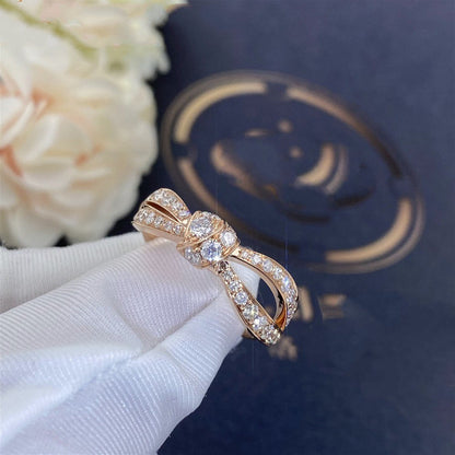 ¡®Moco¡¯LIENS PINK GOLD DIAMOND RING