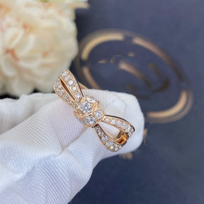 ¡®Moco¡¯LIENS PINK GOLD DIAMOND RING