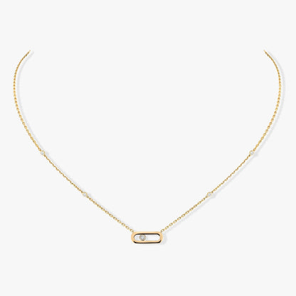 [ Moco ]MOVE UNO DIAMOND NECKLACE