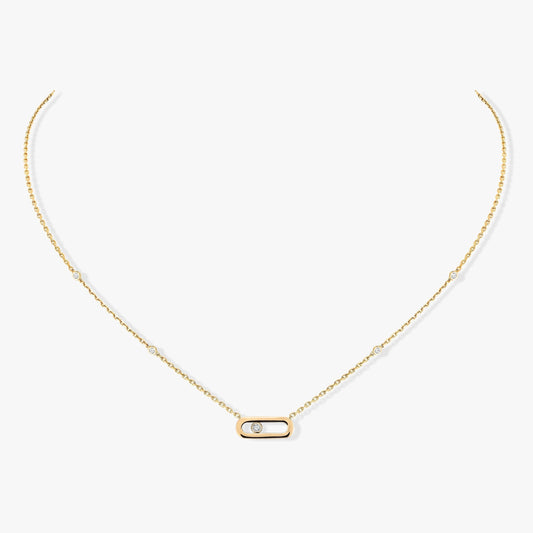 [ Moco ]MOVE UNO DIAMOND NECKLACE