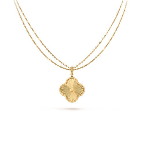 ¡®Moco¡¯CLOVER 25MM PEDANT NECKLACE GOLD