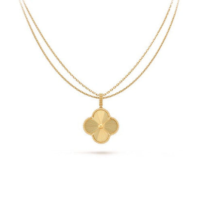 ¡®Moco¡¯CLOVER 25MM PEDANT NECKLACE GOLD