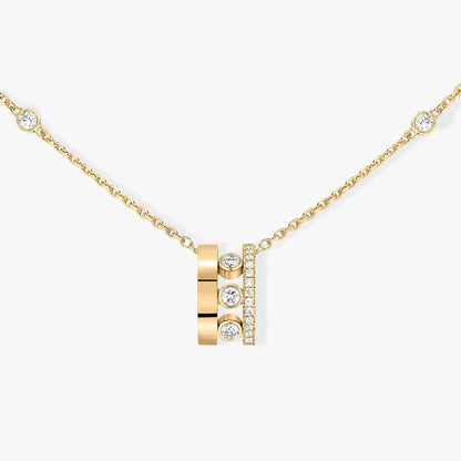[ Moco ]CHAIN MOVE ROMANE PEDAND NECKLACE