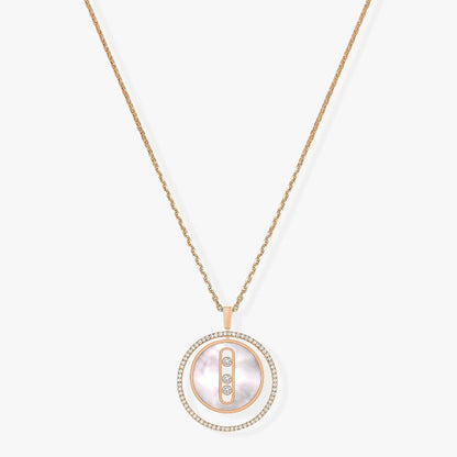 [ Moco ] Moco  MOVE MM NACRE BLANCHE DIAMOND NECKLACE