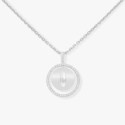 [ Moco ] Moco  MOVE PM NECKLACE SILVER DIAMOND