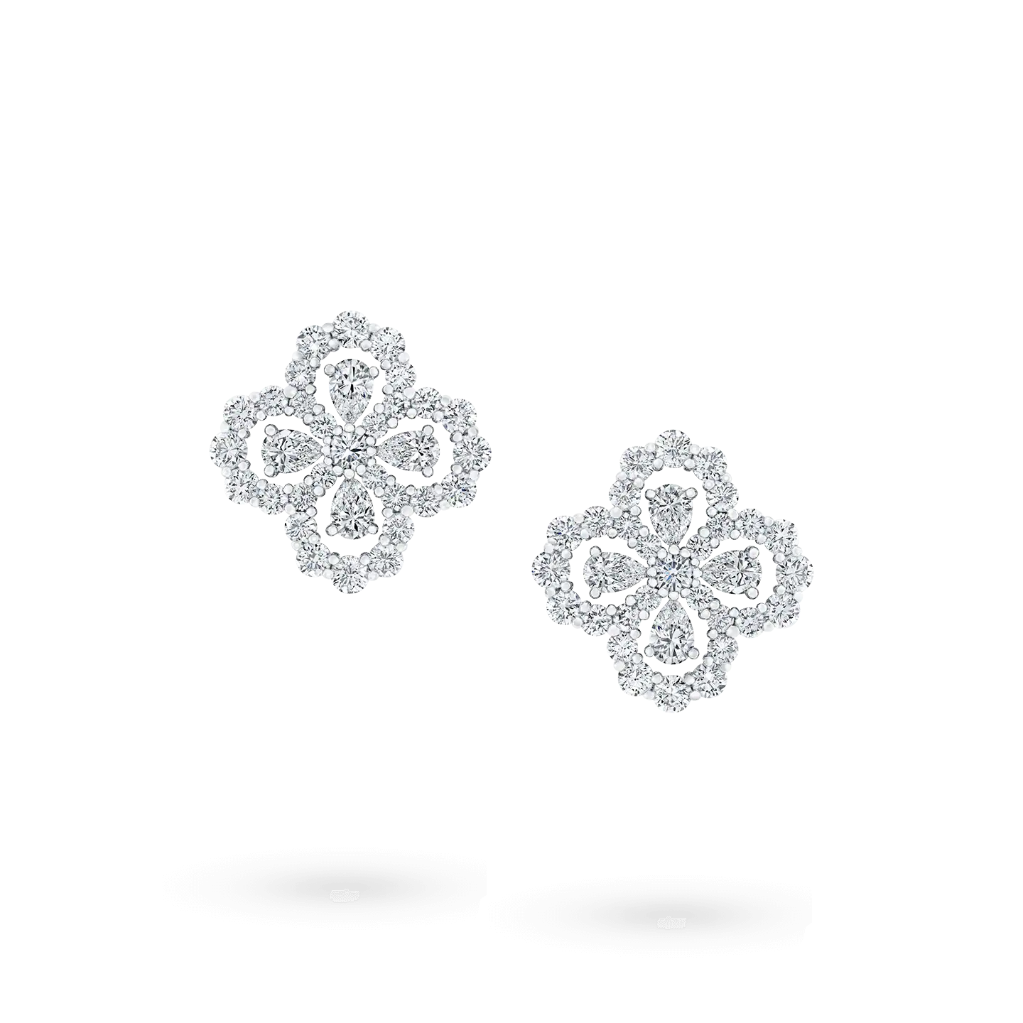 ¡®Moco¡¯LOOP EARRINGS FULL MOTIF DIAMOND 16MM