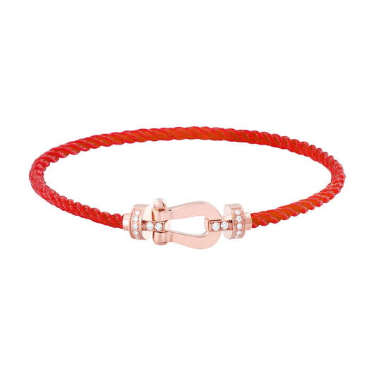 ¡®Moco¡¯FORCE 10 HALF DIAMOND PINK GOLD RED CORDERI LARGE AND MEDIUM MODEL