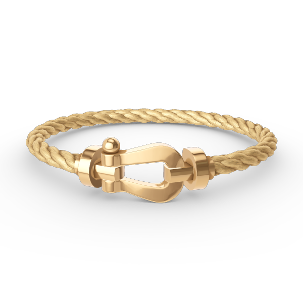 ¡®Moco¡¯FORCE LARGE HORSESHOE NO DIAMOND BRACELET GOLD