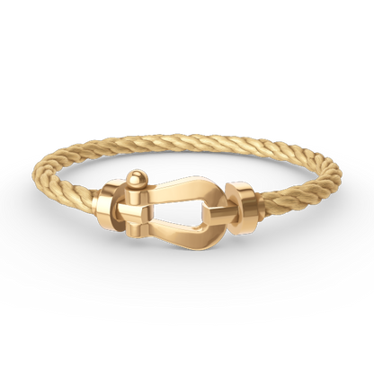 ¡®Moco¡¯FORCE LARGE HORSESHOE NO DIAMOND BRACELET GOLD