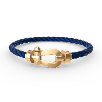 ¡®Moco¡¯FORCE LARGE HORSESHOE NO DIAMOND BRACELET GOLD