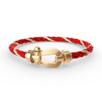 ¡®Moco¡¯FORCE LARGE HORSESHOE NO DIAMOND BRACELET GOLD