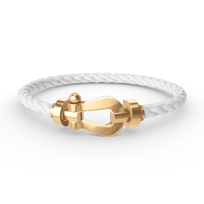 ¡®Moco¡¯FORCE LARGE HORSESHOE NO DIAMOND BRACELET GOLD