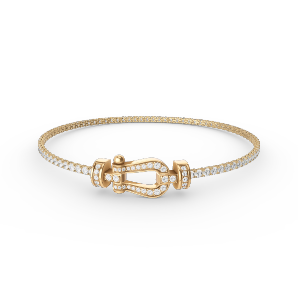 ¡®Moco¡¯FORCE  HORSESHOE  DIAMOND TENNIS BRACELET