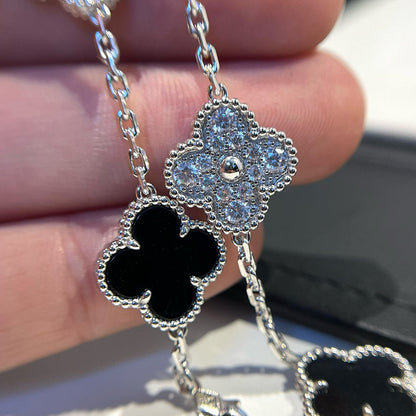[Moco]New CLOVER 5 MOTIF ONYXS BRACELET COLLECTION