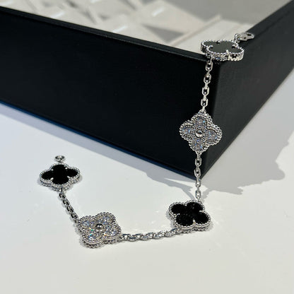 [Moco]New CLOVER 5 MOTIF ONYXS BRACELET COLLECTION