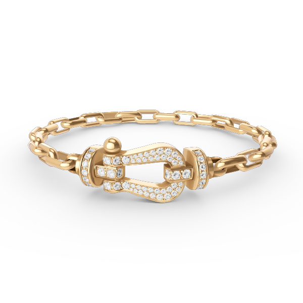 ¡®Moco¡¯FORCE LARGE HORSESHOE CLASP  METAL BRACELET