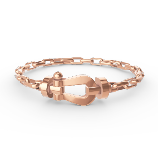 ¡®Moco¡¯FORCE LARGE HORSESHOE CLASP  METAL BRACELET
