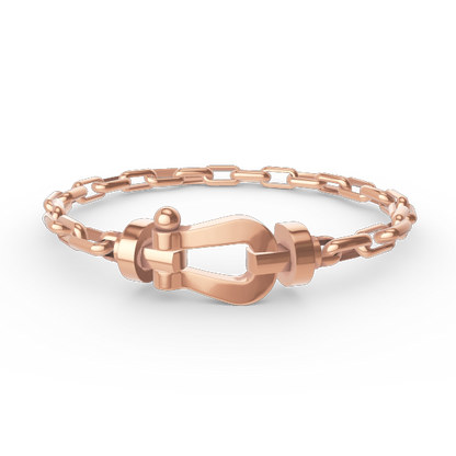 ¡®Moco¡¯FORCE LARGE HORSESHOE CLASP  METAL BRACELET