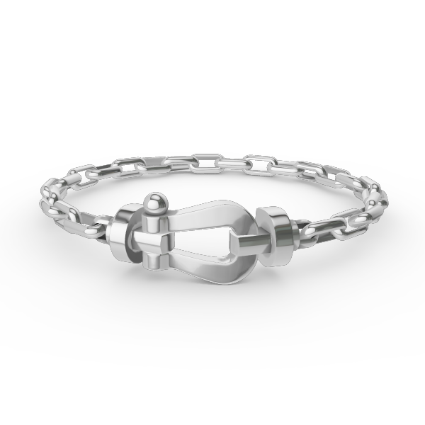 ¡®Moco¡¯FORCE LARGE HORSESHOE CLASP  METAL BRACELET