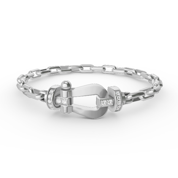 ¡®Moco¡¯FORCE LARGE HORSESHOE CLASP  METAL BRACELET