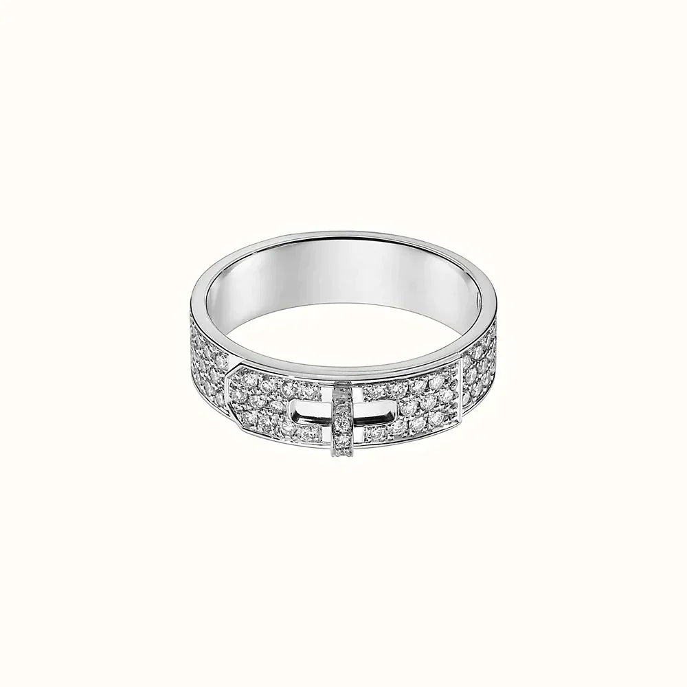 ¡®Moco¡¯KELLY SILVER DIAMOND RING