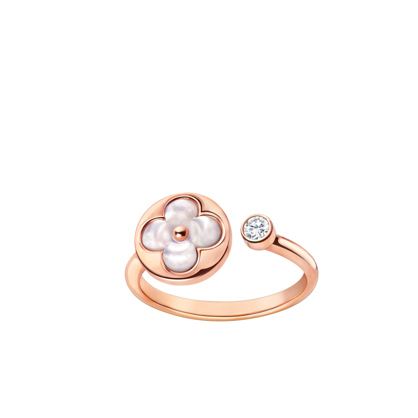 ¡®Moco¡¯SUN 1 DIAMOND PINK MOP RING