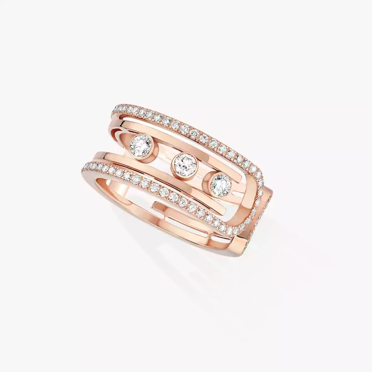 [ Moco ]Move 10th Diamond Ring in Gold