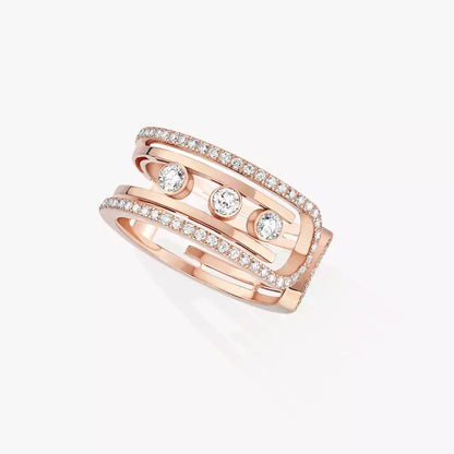 [ Moco ]Move 10th Diamond Ring in Gold