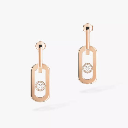 [ Moco ] So Move XL Diamond Hoop Earring