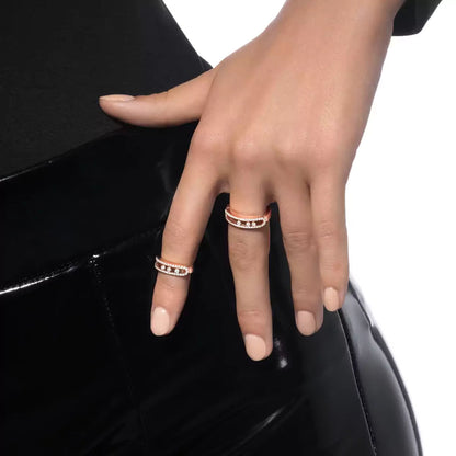 [ Moco ] Baby Move Gold Diamond Pave_ Ring
