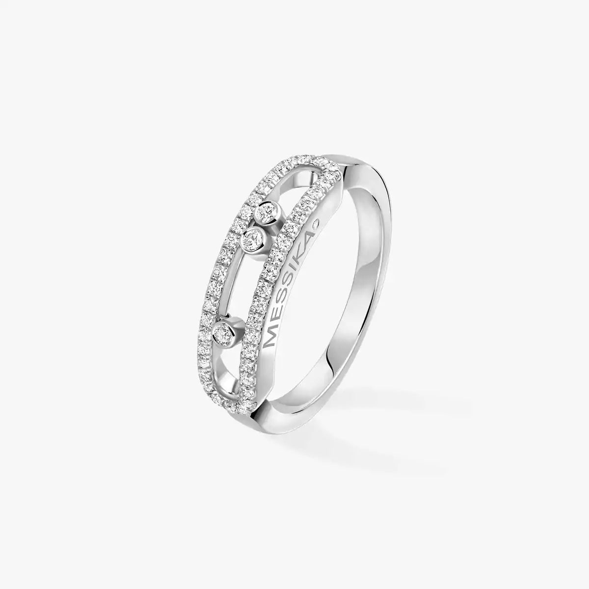 [ Moco ] Baby Move Gold Diamond Pave_ Ring