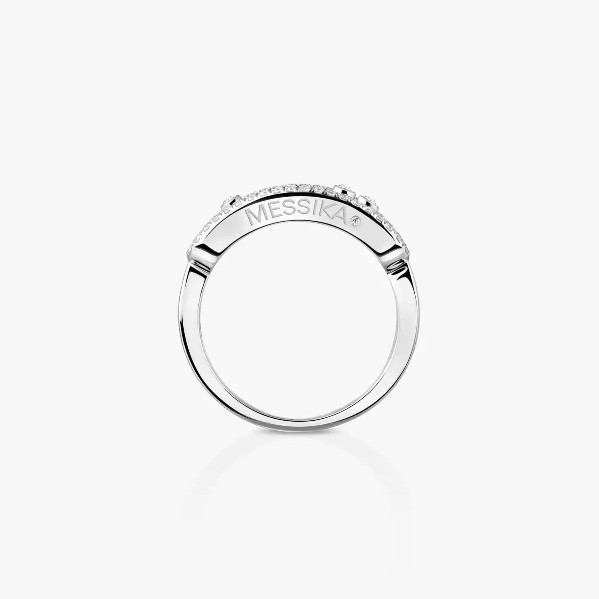 [ Moco ] Baby Move Gold Diamond Pave_ Ring