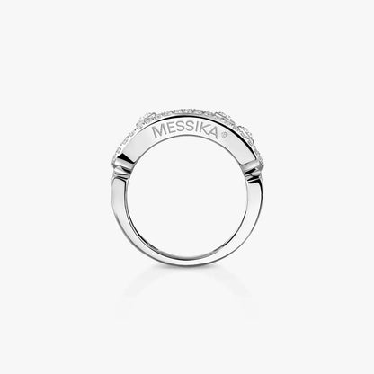 [ Moco ] Move Gold Diamond Pave_ Ring