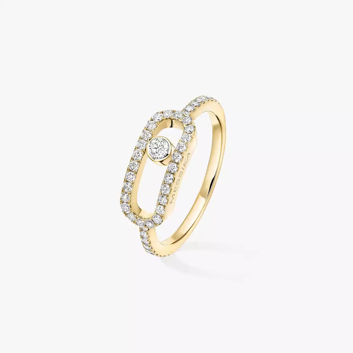[ Moco ]Move Uno Diamond Ring in Gold