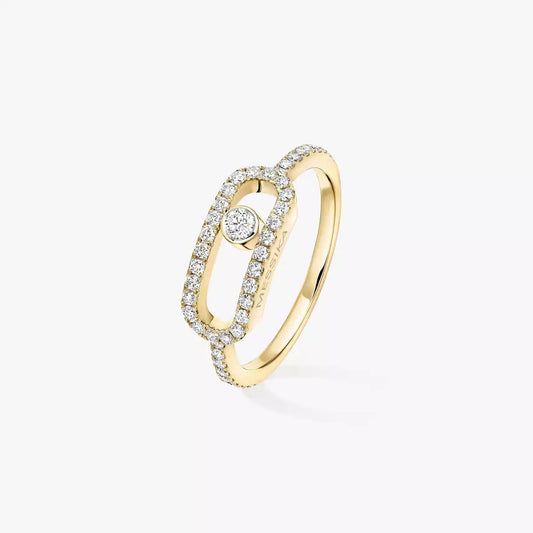 [ Moco ]Move Uno Diamond Ring in Gold