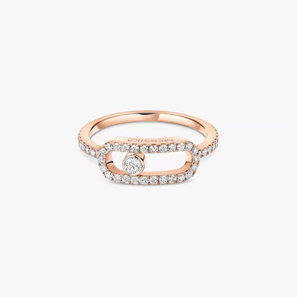 [ Moco ]Move Uno Diamond Ring in Gold