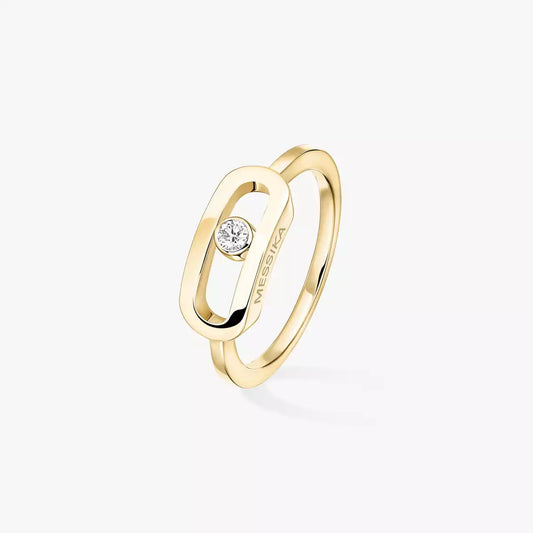 [ Moco ]Move Uno Diamond Ring in Gold
