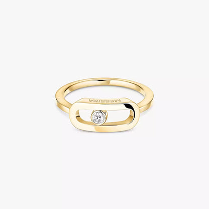 [ Moco ]Move Uno Diamond Ring in Gold