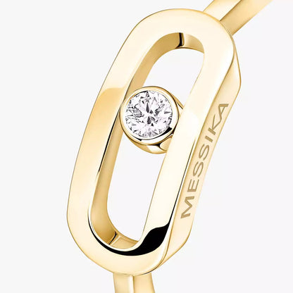 [ Moco ]Move Uno Diamond Ring in Gold