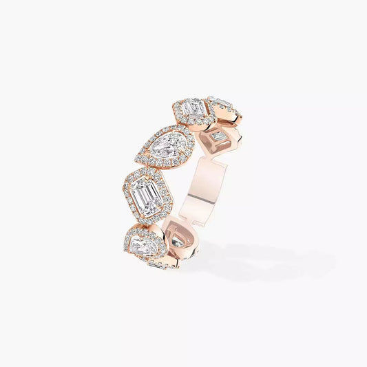 [ Moco ]Diamond Wedding Ring My Twin