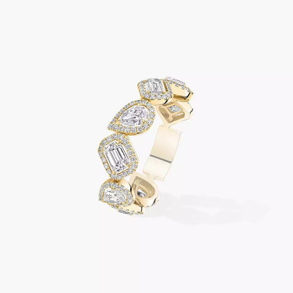 [ Moco ]Diamond Wedding Ring My Twin