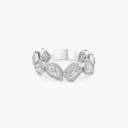 [ Moco ]Diamond Wedding Ring My Twin