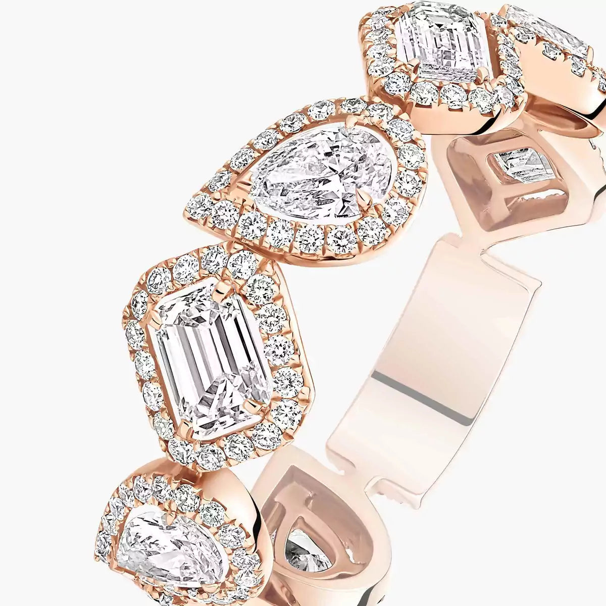 [ Moco ]Diamond Wedding Ring My Twin