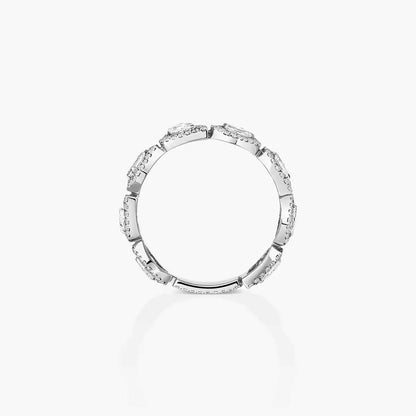 [ Moco ]Diamond Wedding Ring My Twin