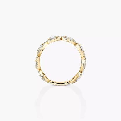 [ Moco ]Diamond Wedding Ring My Twin