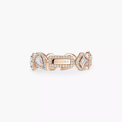 [ Moco ]Diamond Wedding Ring My Twin