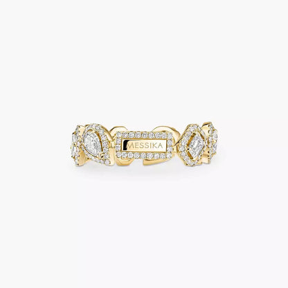 [ Moco ]Diamond Wedding Ring My Twin