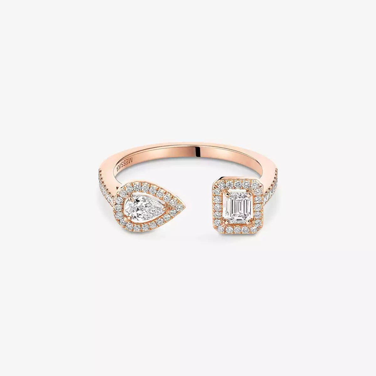 [ Moco ]My Twin Toi Gold Diamond Ring