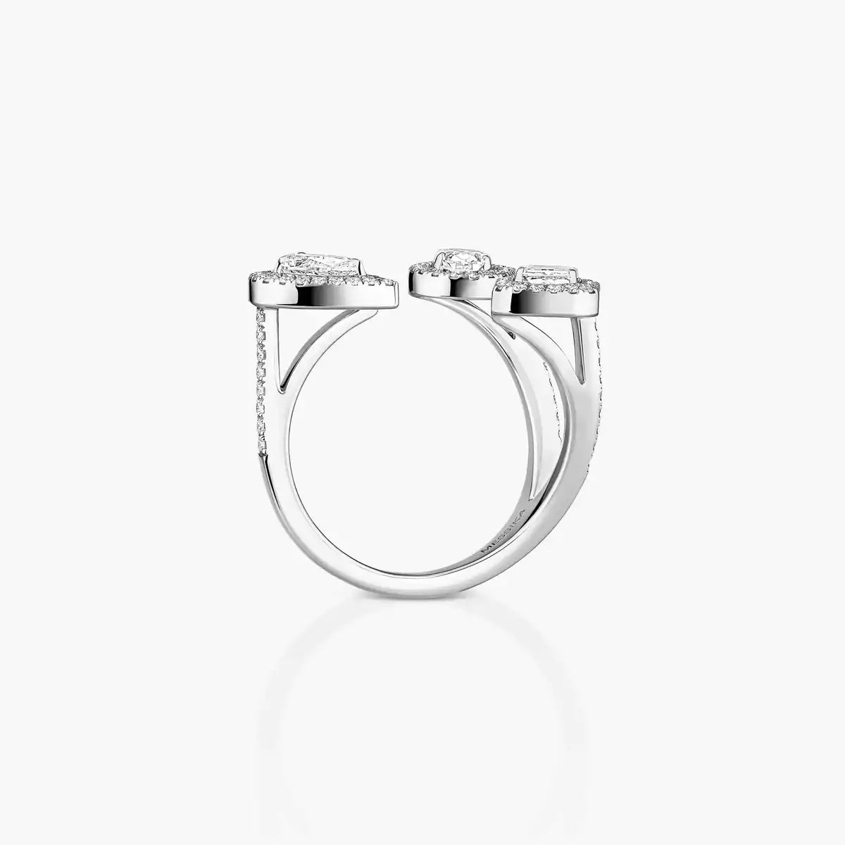 [[ Moco ] Diamond Ring 0,25ct My Twin Trilogy